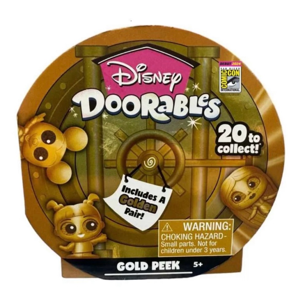 Disney Doorables - Gold Peek: unopened box